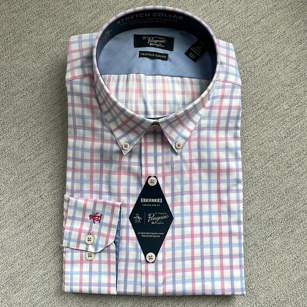 Original Penguin Pastel Men's Dress Shirt